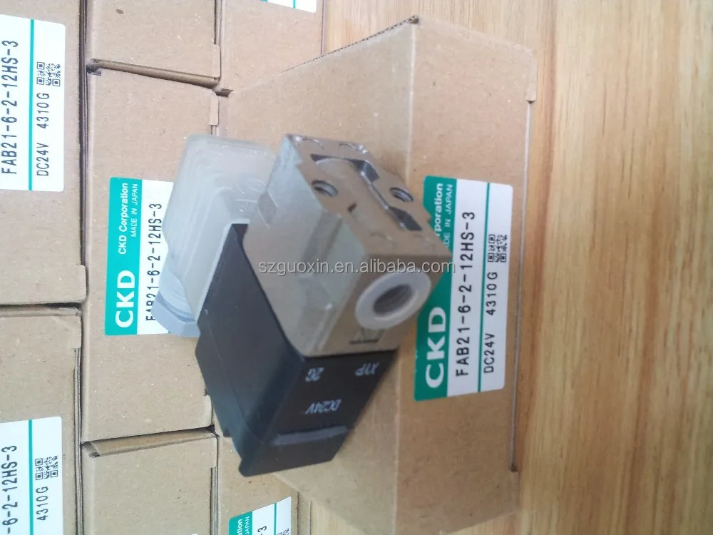 CKD Solenoid valve Japan Solenoid valve FAB21-6-2-12HS-3