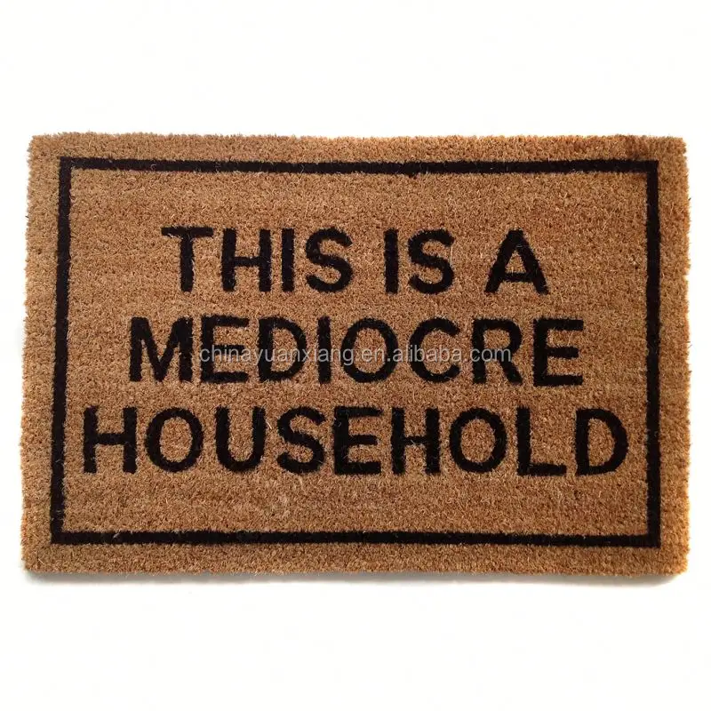 Литой кокосовый коврик из натурального кокосового волокна