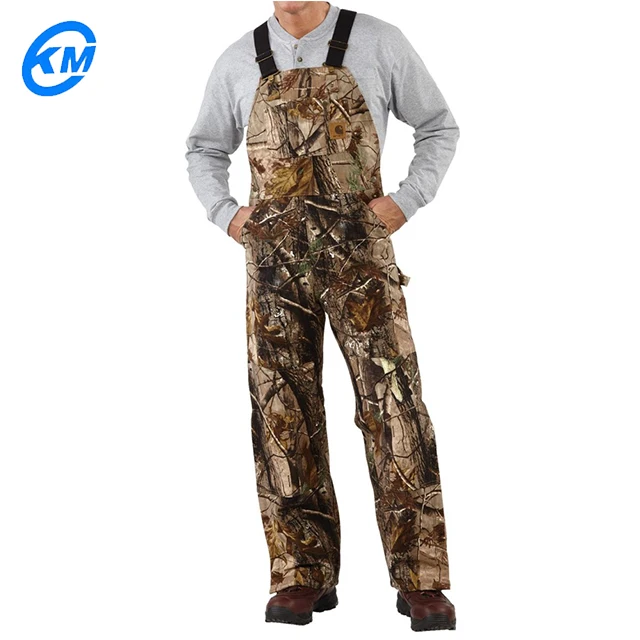 Мужские Мягкие нагрудники KM OEM из ПВХ, охотничьи комбинезоны, камуфляжные брюки Realtree