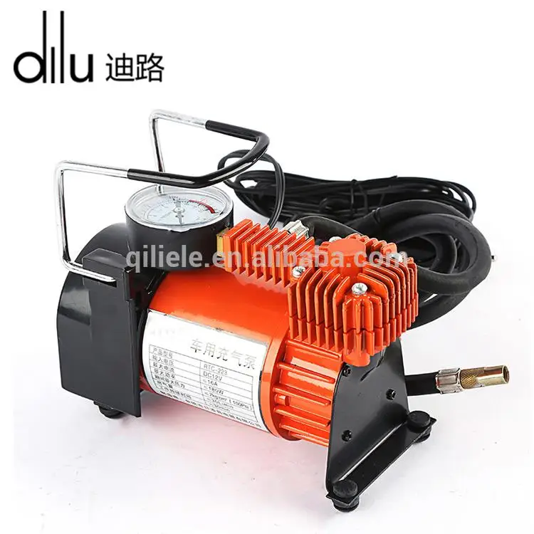 High quality mini electric 12v car tyre inflator direct drive air compressor pump