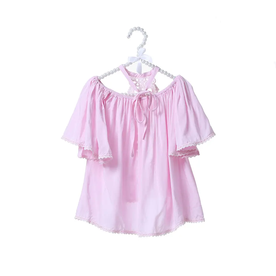 
wholesales kids girls boutique clothes short sleeve shirt 