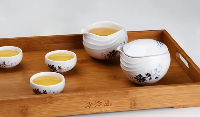 Деревянный поднос под заказ для хранения чая и еды, деревянный поднос из бамбука