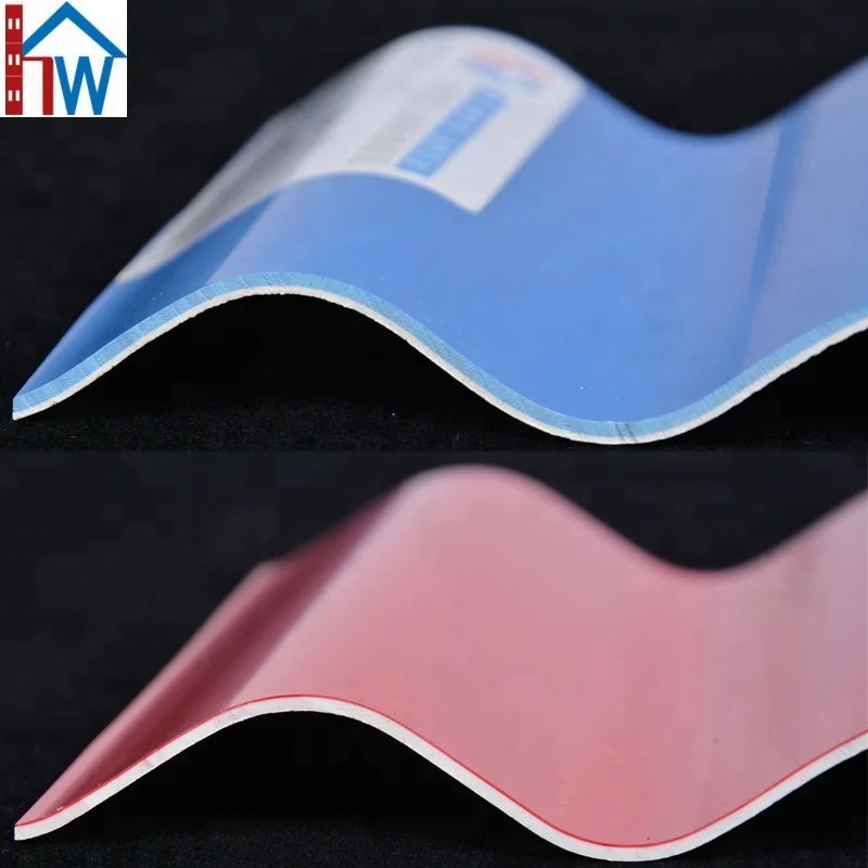 
Self-cleaning asa pvc plastic synthetic roof tile sheet 