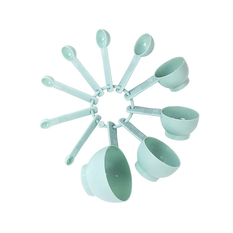 Wholesale Kitchen Powder Coffee Measuring Tools Set Plastic Measuring Spoon And Cup Set