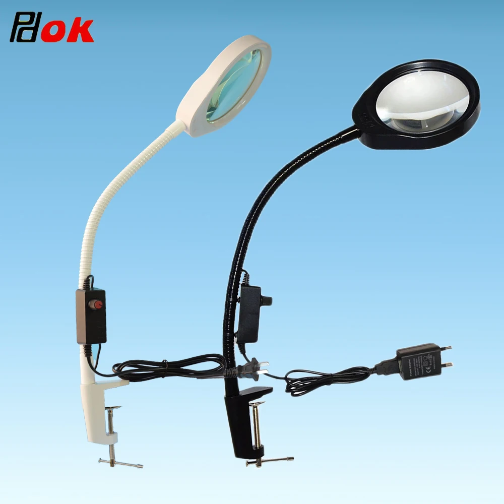 Multifunction reading beauty medical physics magnifier working Industrial magnifying glasses magnifying lamp parts