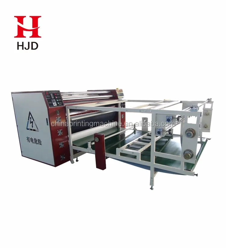 sublimation heat transfer machine with 42cm/60cm drum cylinder for fabric /uniform