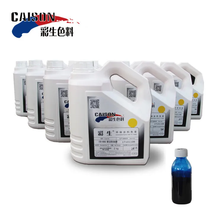 Fluid pigment paste for jeans dyeing