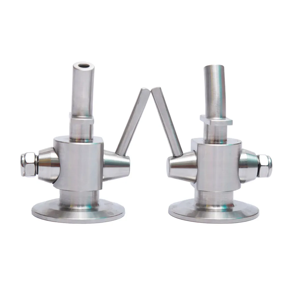 Sanitary grade SS304   stainless steel sampling valve