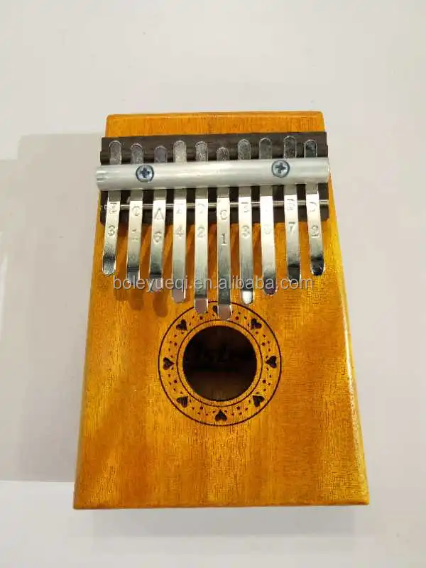 Пианино из твердого красного дерева с 10 клавишами для пальцев, пианино для большого пальца, калимба для оптовой продажи, калимба с 17 клавишами