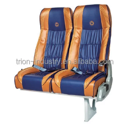 Classic Coach and Bus Leather Passenger Reclining Seats For Mini Bus