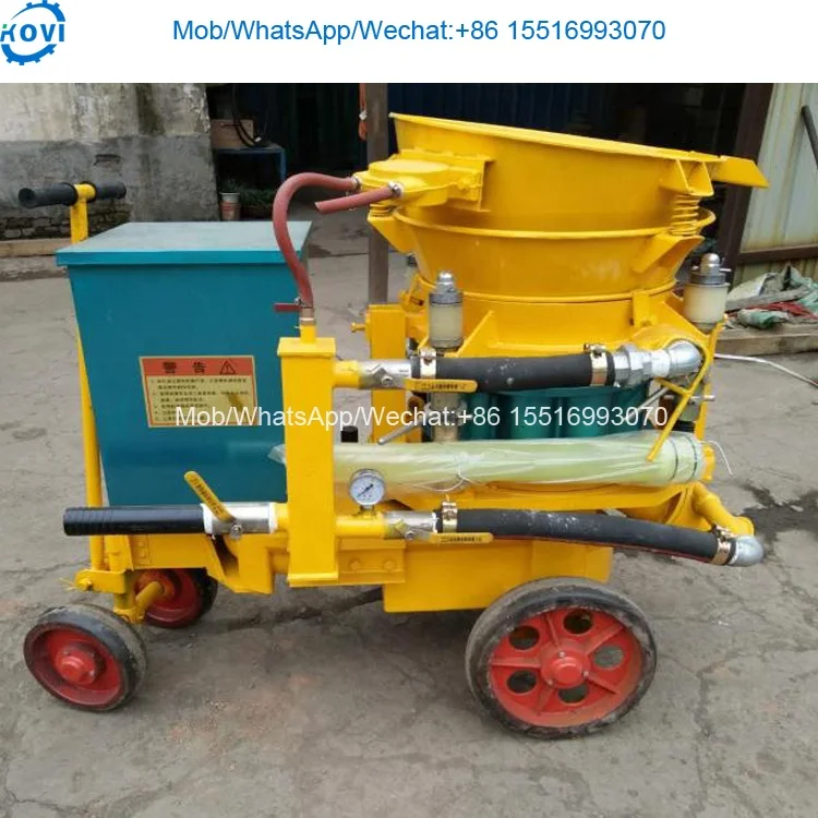 
PZ Series Construction machinery Motor Driven dry Concrete Shotcrete Gunite Spraying Machine price 