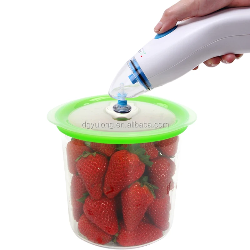 Manual Vacuum Sealer For Food With Reusable Vacuum Sealer Bags