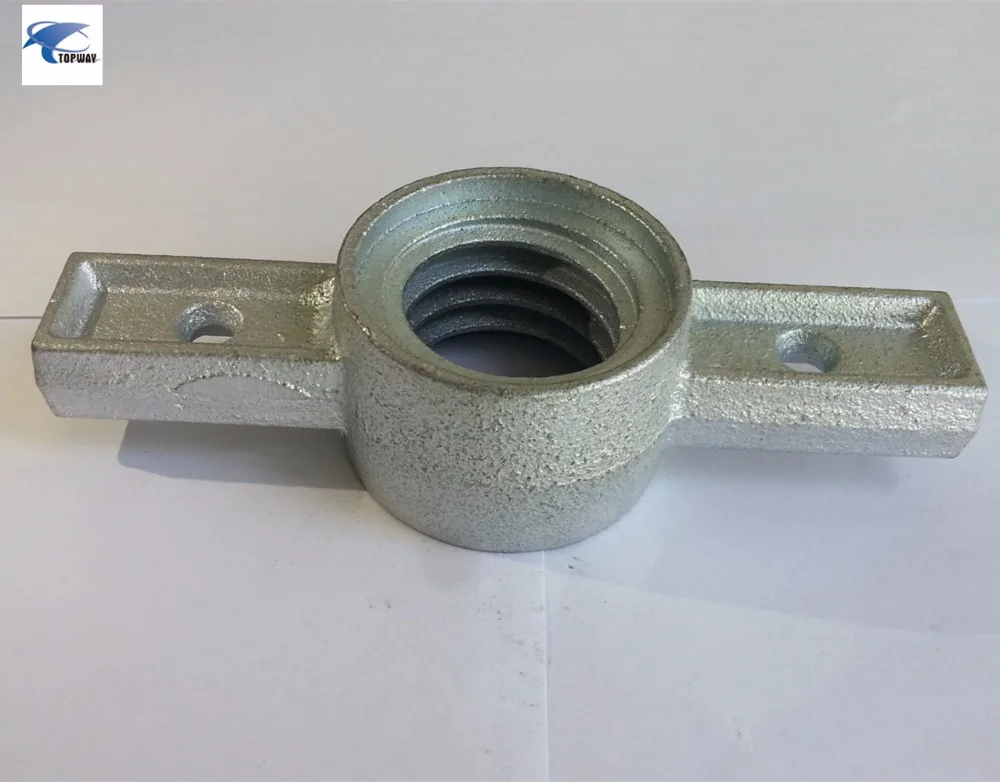 Construction Scaffolding part Solid U-head vertical Screw Jack