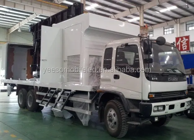 Мобильный автомобиль со светодиодным дисплеем, наружный Мобильный Рекламный автомобиль