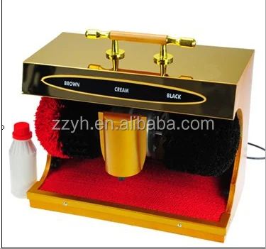 
industrial automatic shoe and sole cleaning/cleaner polishing machine 