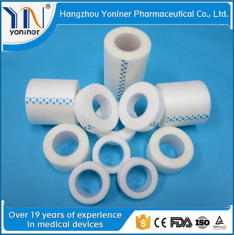Водонепроницаемый материал хирургического PE ленты из прочного медицинские киперная лента больницы киперная лента Материал