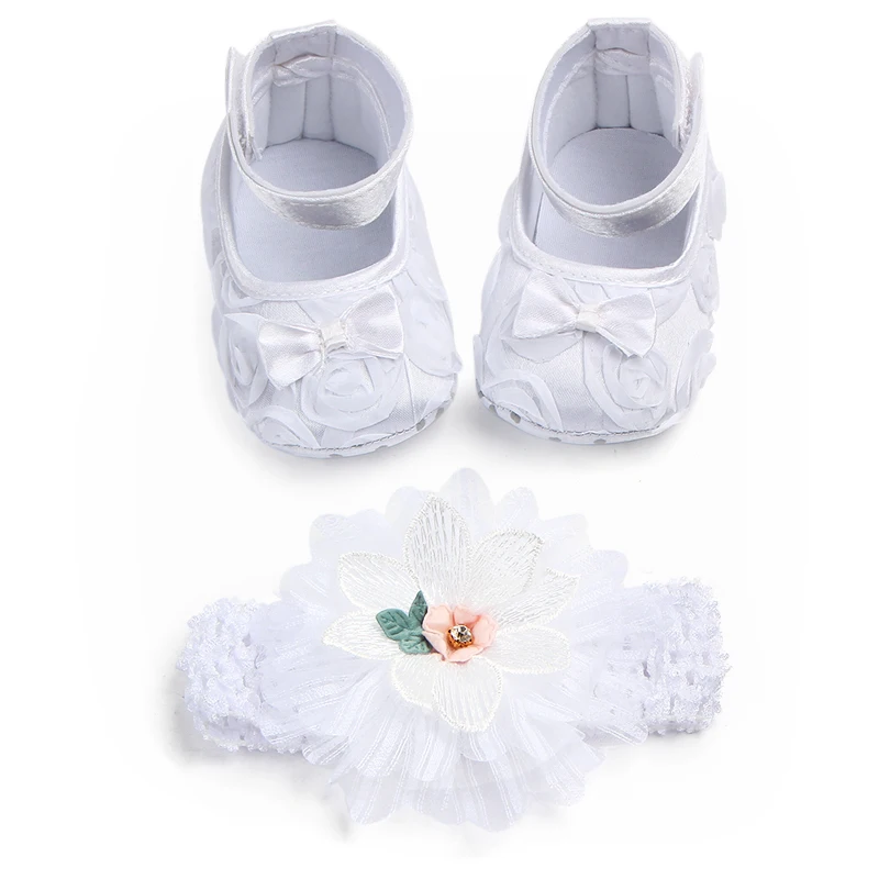 
Wholesale Fancy Hairband And Baby Shoes Set 