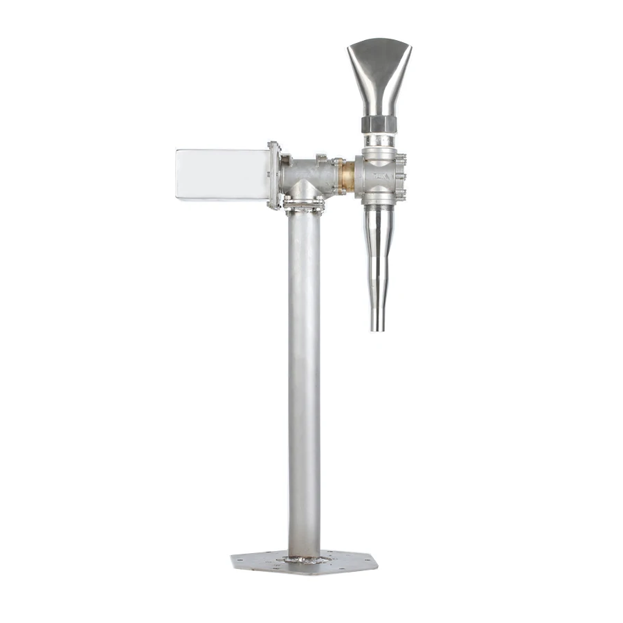 
DMX512 Garden Water Fountain Outdoor Color Changing Fountain Rotating Swivel 1Axis Nozzles With two Jets 