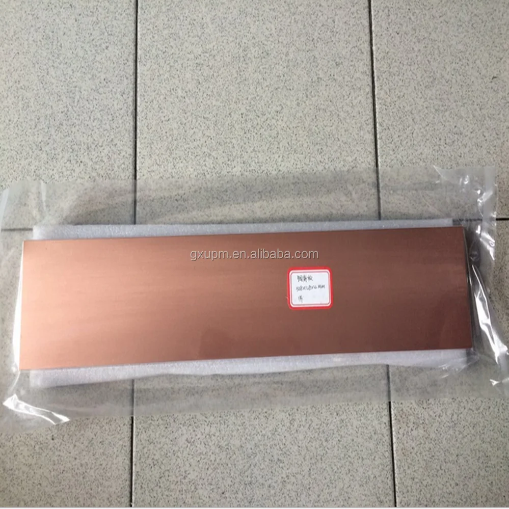 GDMS verified high pure 99.999% 5n oxygen-free cathode copper sheet at the cheap price - 008615537562379