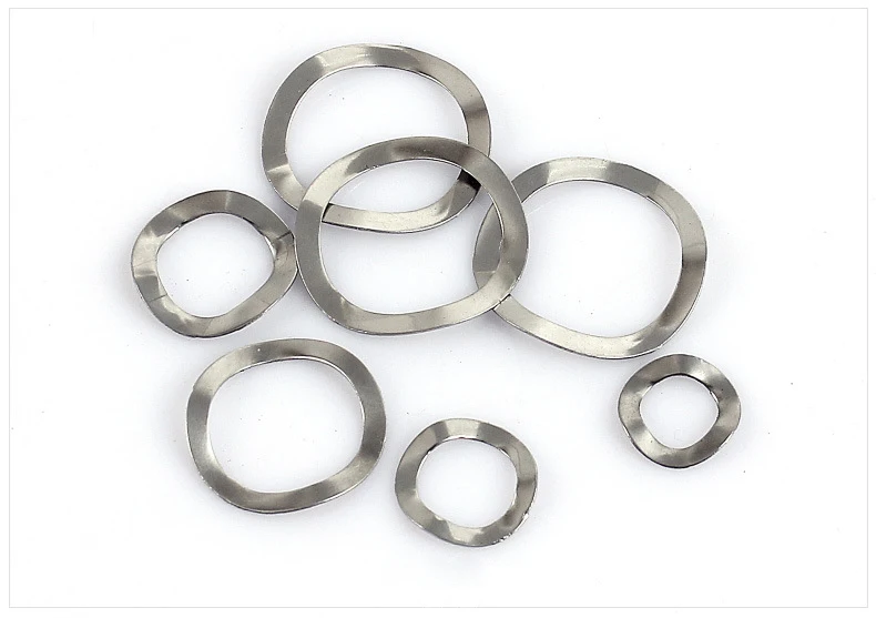 M3-M19 304 316 нержавеющая сталь гофрированная шайба волна шайба эластичный пружинная шайба