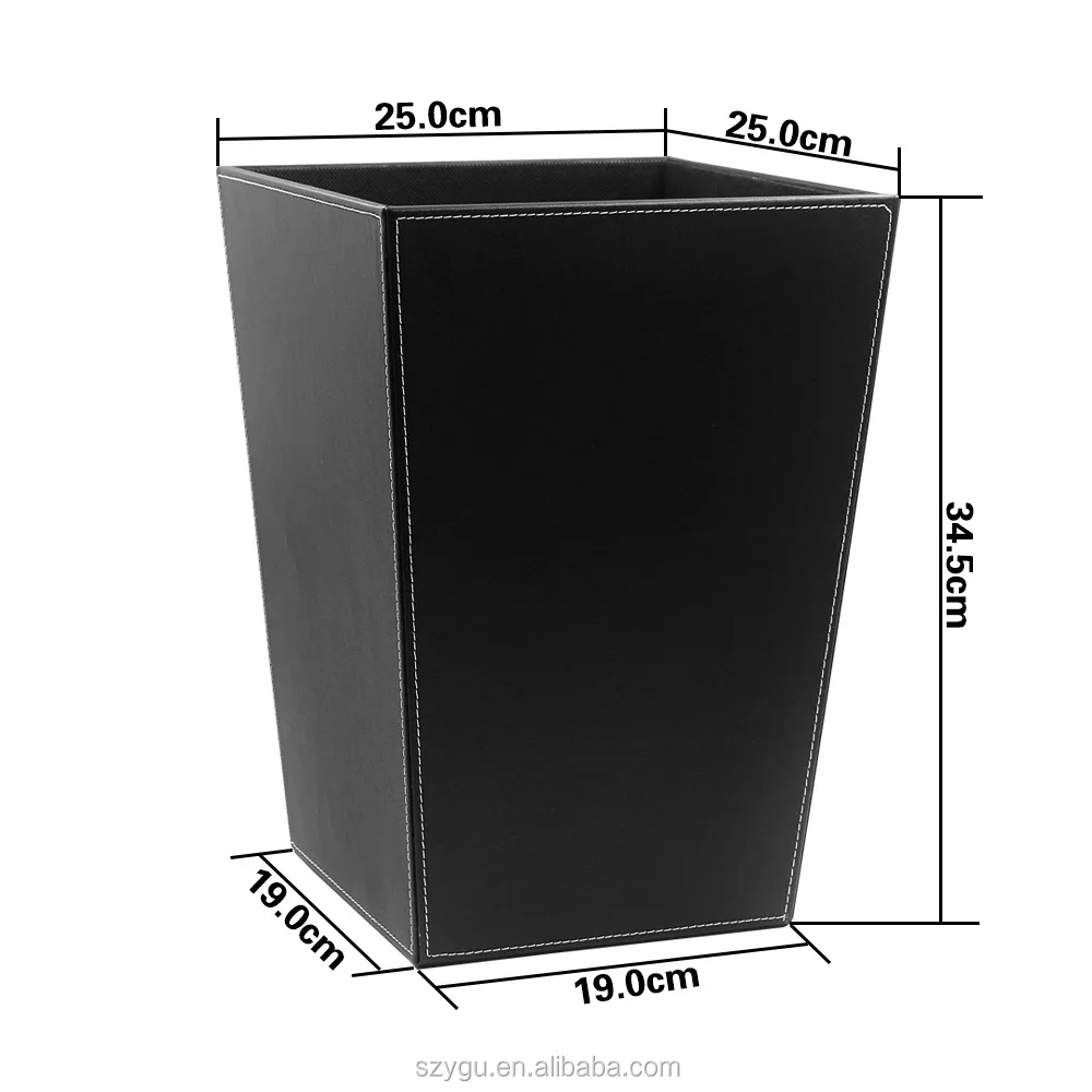 Hotel lobby luxury modern trash can standing dustbin garbage can rubbish waste bin without lid