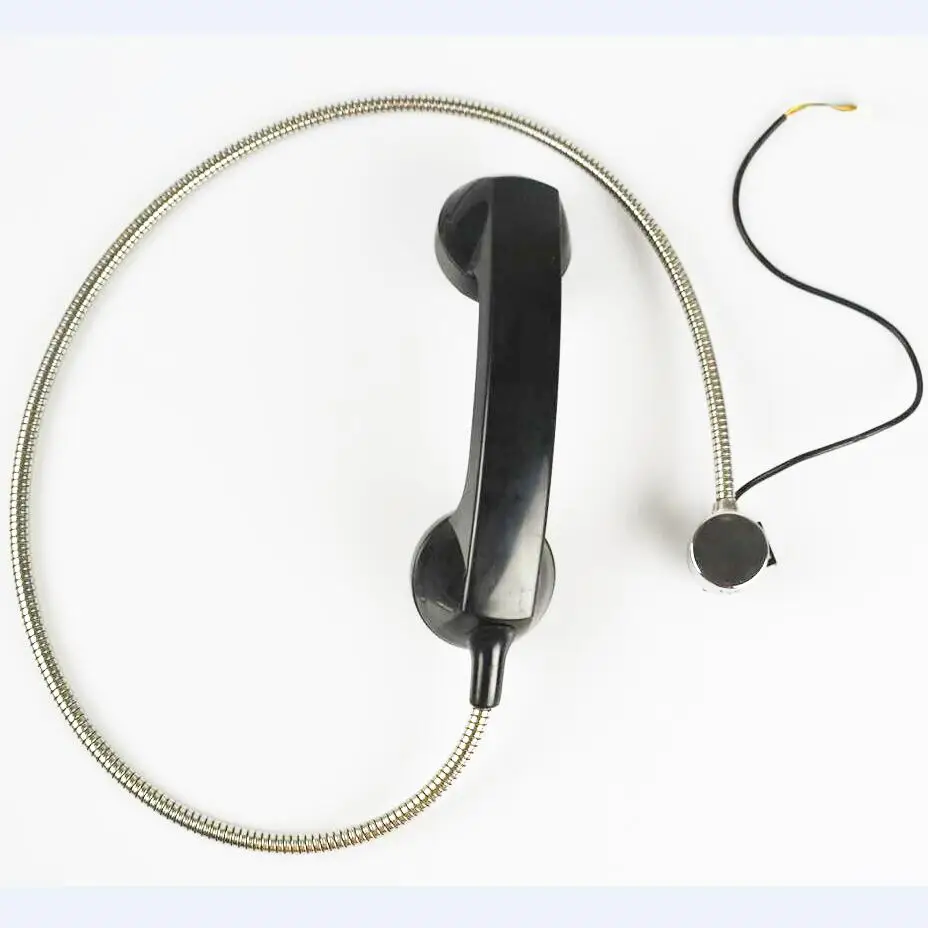 Rugged ABS phone handset Anti-Vandal industrial Explosion proof Telephone Handset