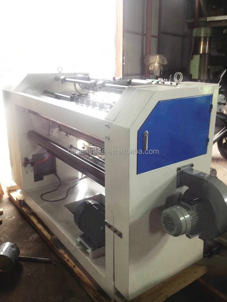 Full Automatic Horizontal PE PVC Plastic Film Non Woven Slice Rewinder