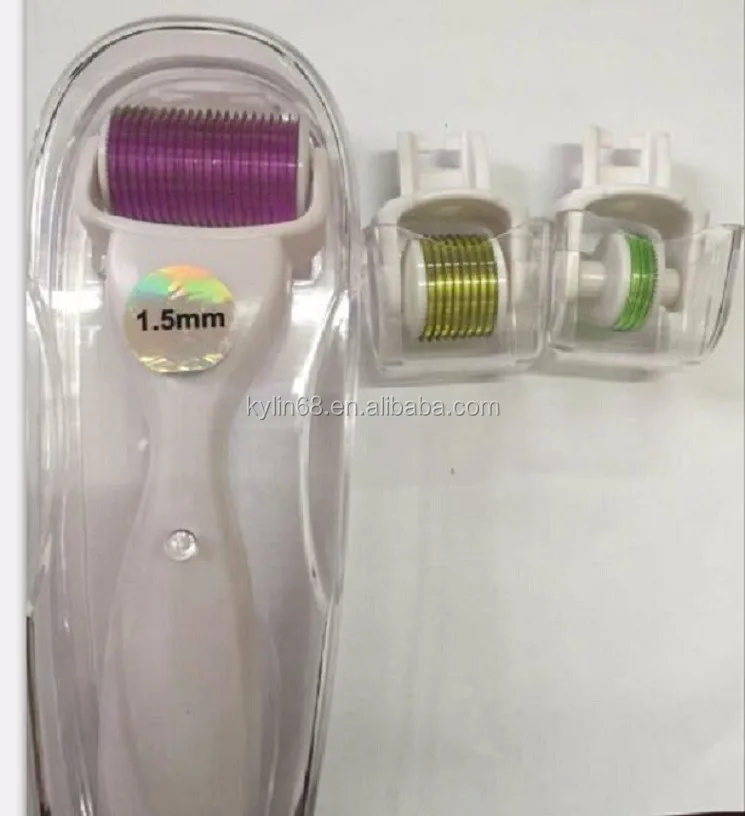 Newest Micro Needling Skin Care 3 In 1 Face Roller With Changeable Different Needle