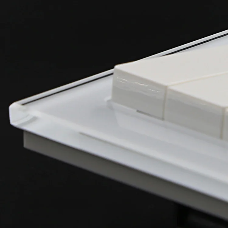 Стекло переключатель двойной 2 gang 2way 16a ac Настенные переключатели ЕС стандартный розетки