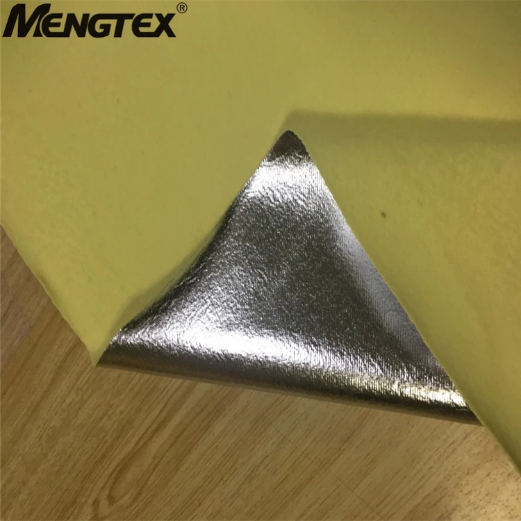 Para Aramid fabric Wear resistant cloth with aluminum foil fire retardant fabric for cable sleeve