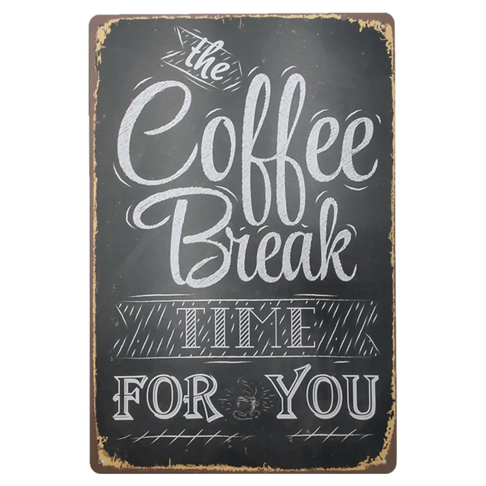 
Custom Xmas decoration vintage decor tin sign poster cafe home metal wall plaque 