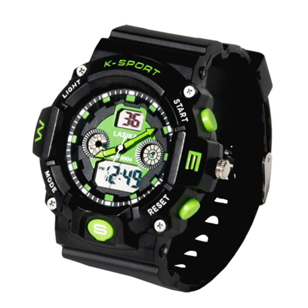 Test dual time men sport watch in electronics new watches