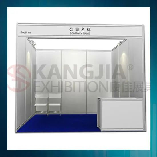 3m*3m portable and ustomed exhibition booth design for trade show
