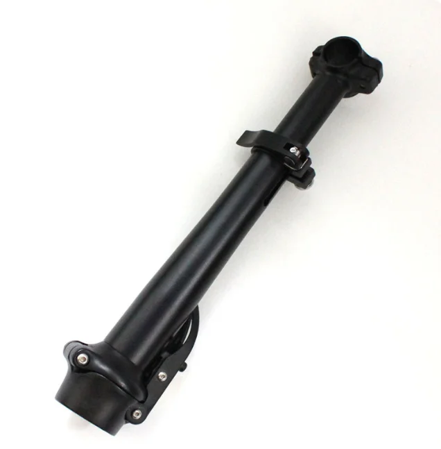 Electric Bicycle 16 20 part and accessories. Aluminum MATT slivery black Bicycle floding stem