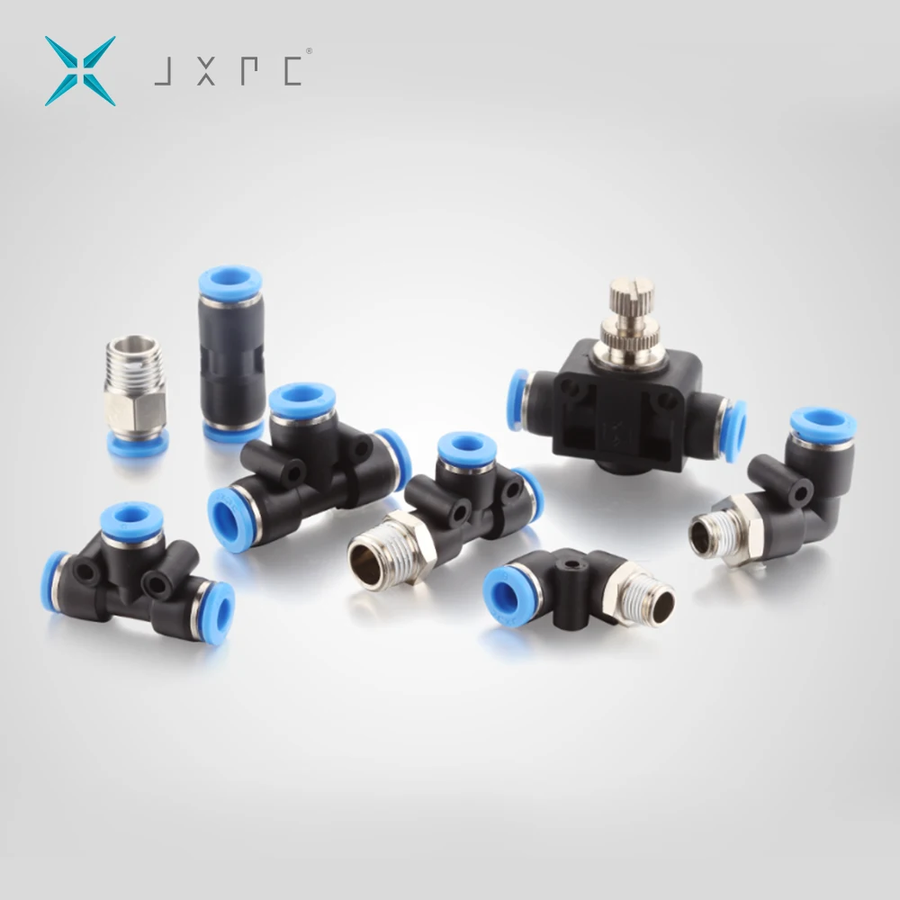 
JXPC Brand Fitting Pneumatic Tube, Different Types Pneumatic Fitting 