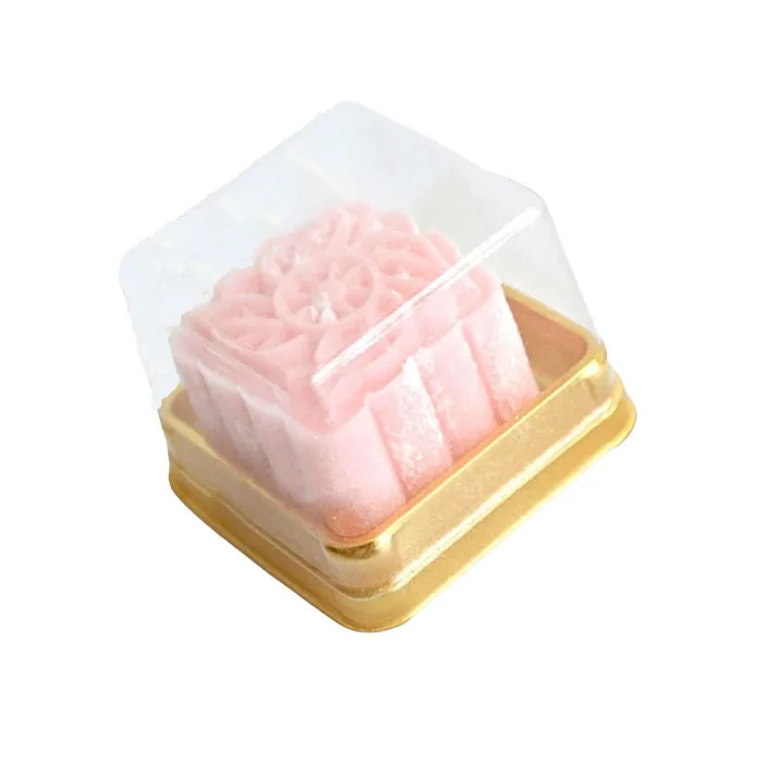 Прозрачные квадратные блистерные пластиковые одноразовые коробки для пищевых продуктов для домашних животных