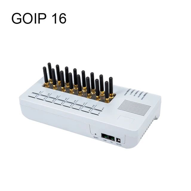  Goip 16 Gsm Sim коробка Sms шлюз устройство с слотами для Sim-карт