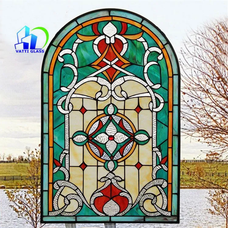 Витражная мозаичная плитка в стиле