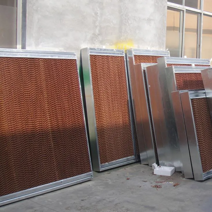 Chicken Farming House Honeycomb Evaporative Cooling Pad /wet Curtain For Poultry Farm