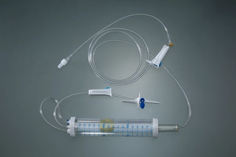 
Disposable IV Set Luer lock Type, With Needle 