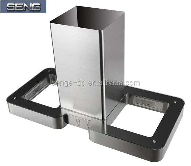 Вытяжка из нержавеющей стали для кухонного островка SENG