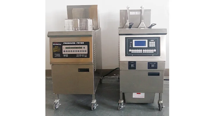 Factory Price Automatic Deep Fryer/Automatic Basket Lift Fried Chicken Frying Machine