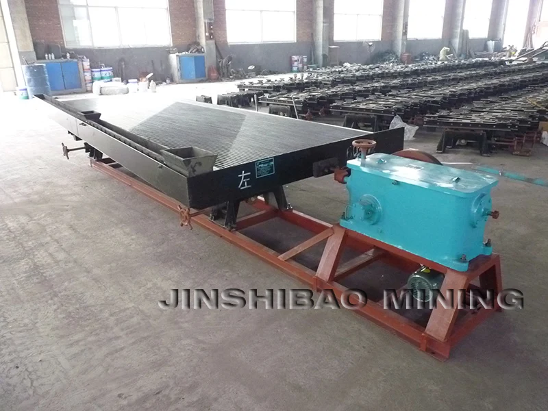 Gravity Gold Ore Concentrating Shaking Table