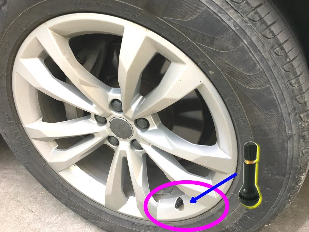 EPDM rubber, brass stem Tire Valve TR413