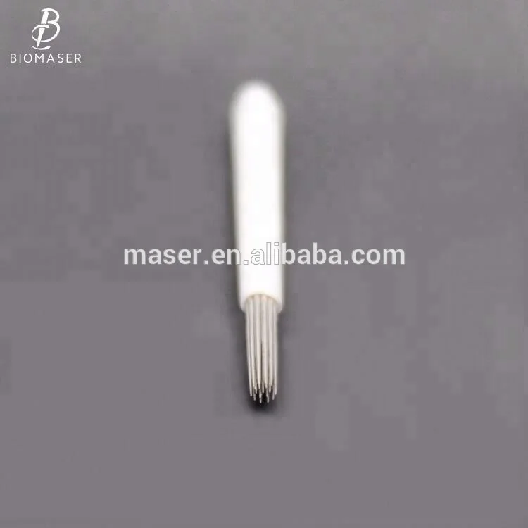 Иглы для перманентного татуажа бровей, иглы для перманентного макияжа, иглы для микроблейдинга, круглые иглы