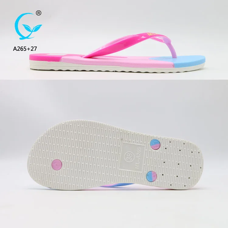 Hot Sale Custom Size Chappal sleeper sandals House ladies slippers pvc Women Flip Flops
