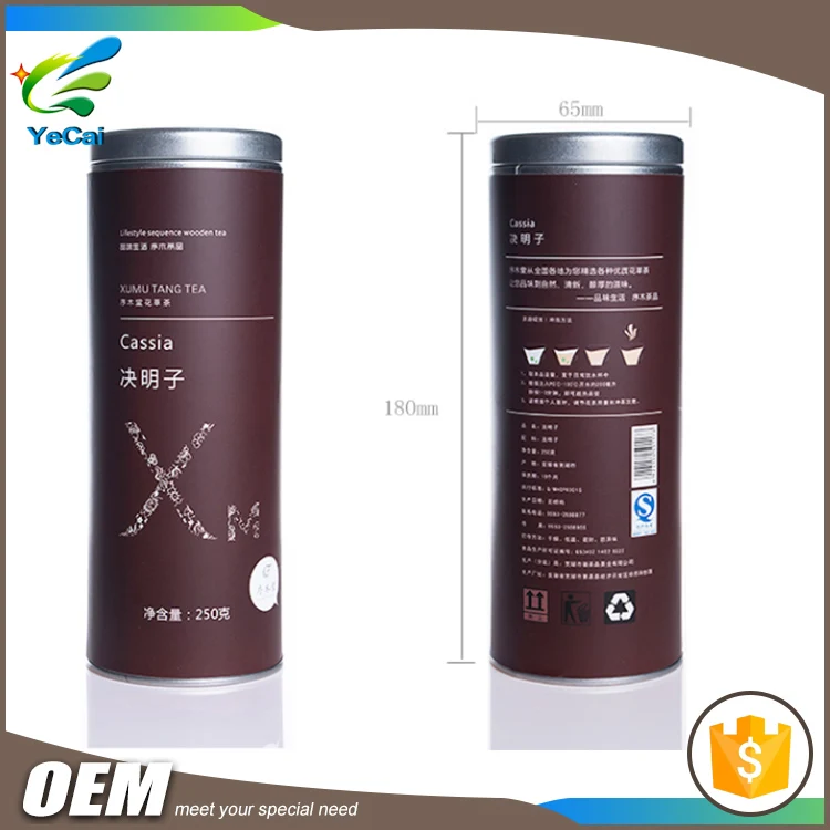 Круглый Пищевой Пустой Герметичный Контейнер Чай Жестяной Коробке с Вашим Логотипом