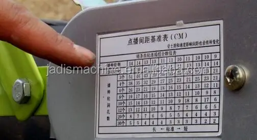 Hand held farming three row manual vegetable planter carrots seeder
