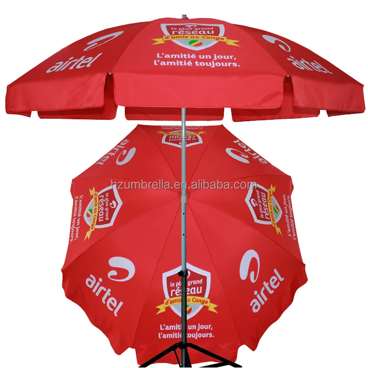 Airtel advertising umbrella,airtel sun umbrella,airtel pvc beach umbrella