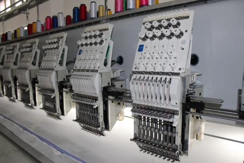 Yonthin Flat Embroidery Machine YX-921 400 X 750mm Embroidery Area Easy to Operate